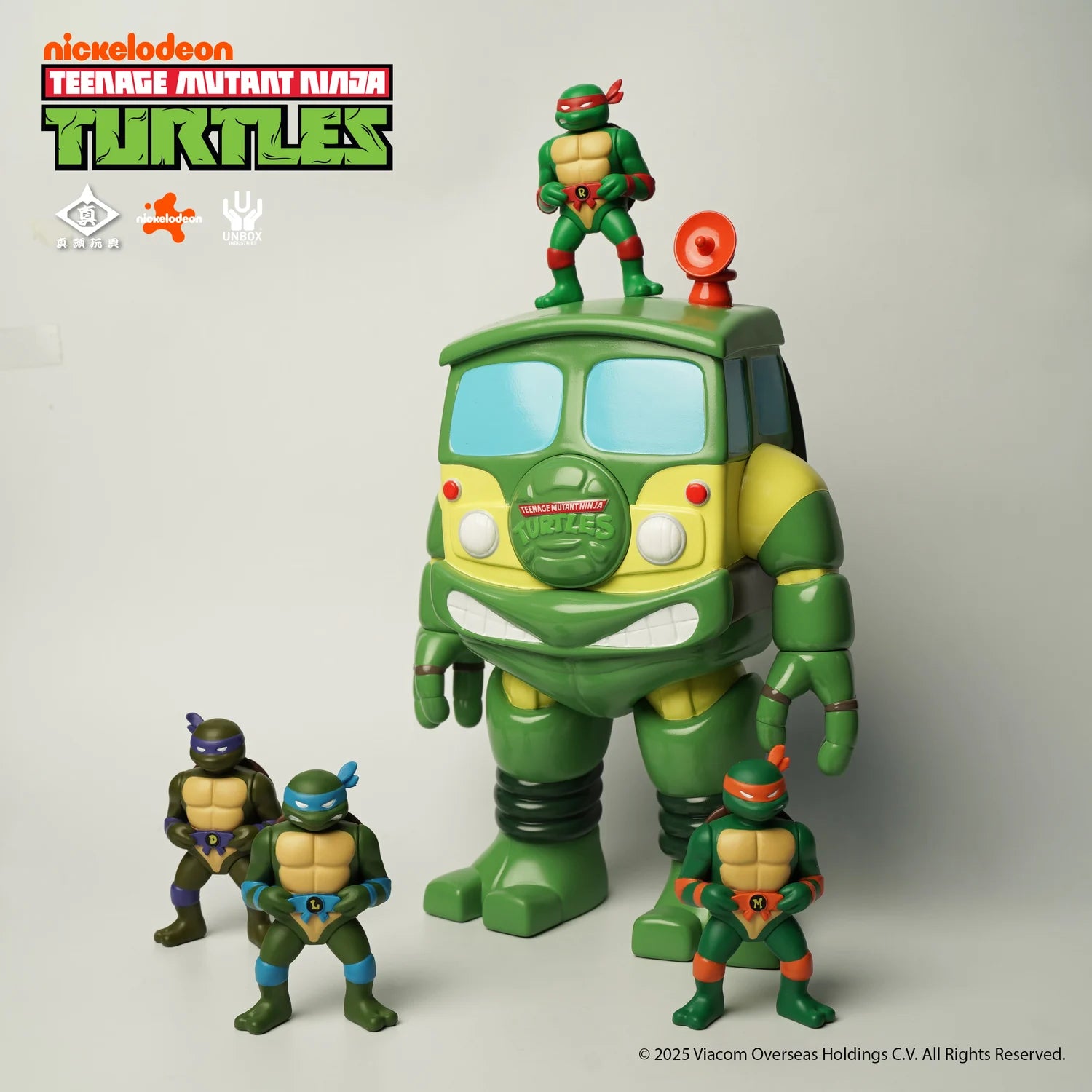 RXHxTMNT Turtles Figure Set&Walker Wagon RXH TMNT TURTLE WALKER WAGON V2 PRE-ORDER – Unikollect